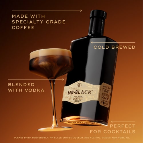 Mr Black Liqueur Cold Brew Coffee Perspective: right