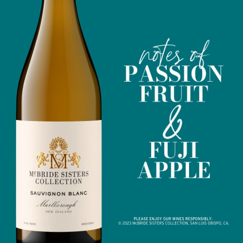 McBride Sisters Wine Sauvignon Blanc Perspective: right