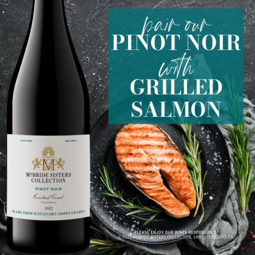 McBride Sisters Collection Pinot Noir California Red Wine Perspective: right