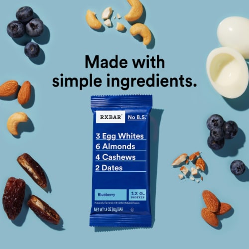 RXBAR Blueberry Protein Bars Perspective: right