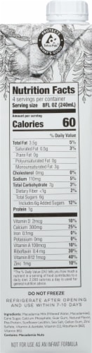 Milkadamia® Moo is Moot® Original Creamy Macadamia Milk Perspective: right