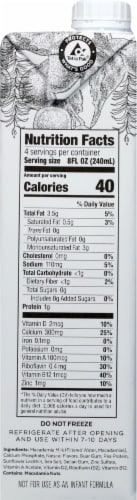 Milkadamia Unsweetened Vanilla Macadamia Milk Perspective: right
