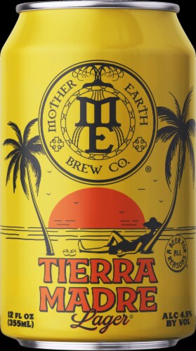 Mother Earth Tierra Madre Mexican Lager Craft Beer Perspective: right