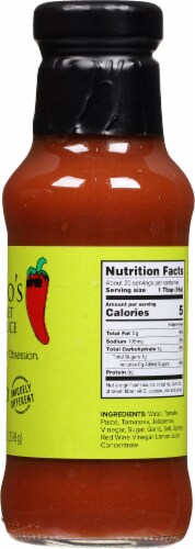 Mateo's Gourmet Mild Taco Sauce Perspective: right