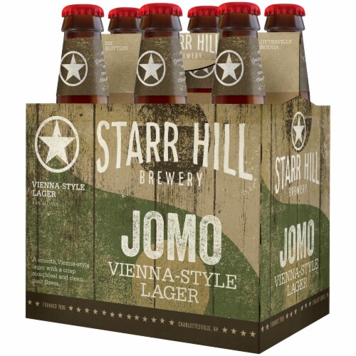 Starr Hill Brewery JOMO Vienna Style Lager Perspective: right