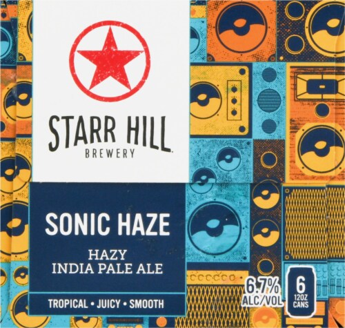 Starr Hill® Brewery Sonic Haze Hazy India Pale Ale Perspective: right