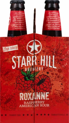 Starr Hill Brewery Sour Seasonal Beer Perspective: right