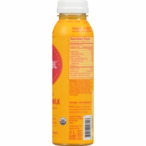 REBBL® Tumeric Golden-Milk Revitalizing Elixir Perspective: right