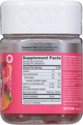 Olly Beauty Gummies Perspective: right