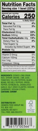 Scott & Jon's® By Cheating Gourmet Cilantro Lime Shrimp Rice Bowl Frozen Meal Perspective: right