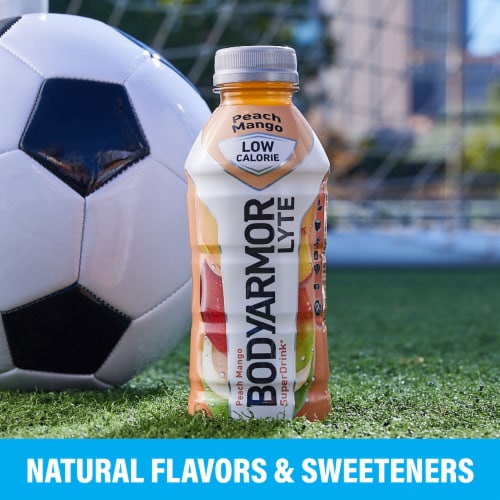 BODYARMOR Lyte Peach Mango Sports Drink Perspective: right