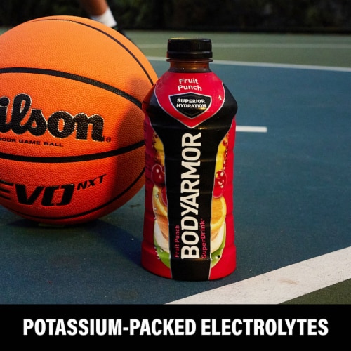 BODYARMOR® Sports Drink Fruit Punch Bottles Perspective: right