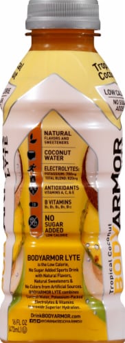 BODYARMOR Lyte Tropical Coconut Sports Drink Perspective: right