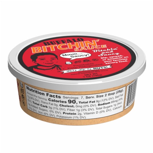 Bitchin' Sauce™ Buffalo Dip Perspective: right