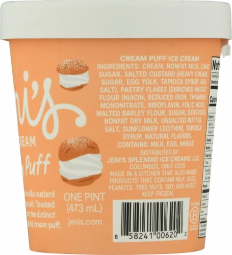 Jeni's Cream Puff Ice Cream Perspective: right