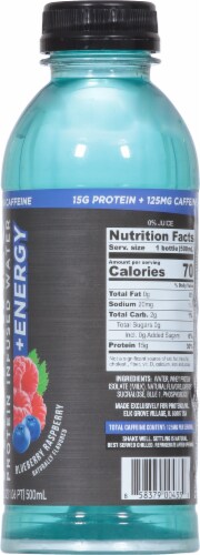 Protein2O® Energy Blueberry Raspberry Infused Water Perspective: right