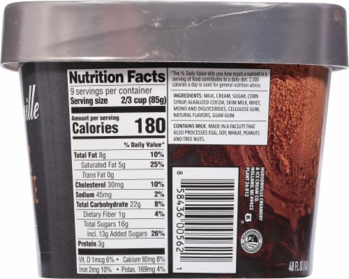 Hudsonville Chocolate Ice Cream Perspective: right