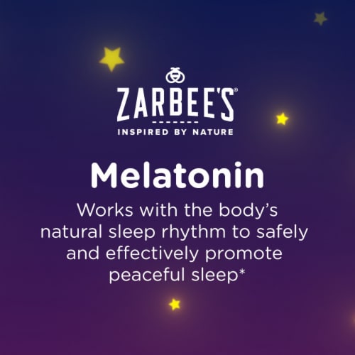 Zarbee's® Naturals Children's Mixed Berry Flavor Sleep Liquid with Melatonin Perspective: right