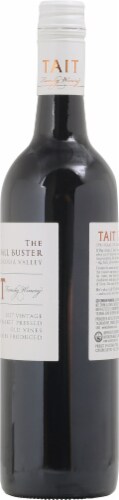 Tait The Ball Buster Shiraz Australian Red Wine Perspective: right
