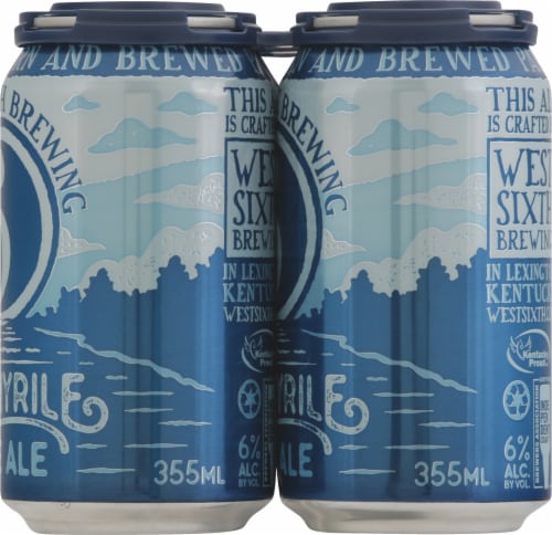 West Sixth Brewery Pennyrile Pale Ale Craft Beer Perspective: right