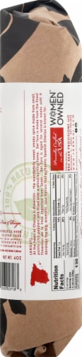 Red Bear Provisions All Natural Del Toro Chorizo Dry Salami Chub Perspective: right