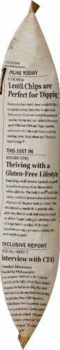 The Daily Crave Smoked Gouda Lentil Chips Perspective: right