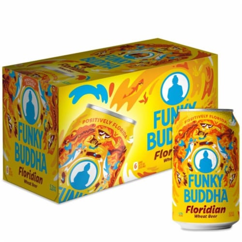 Funky Buddha Floridian Wheat Craft Beer Perspective: right