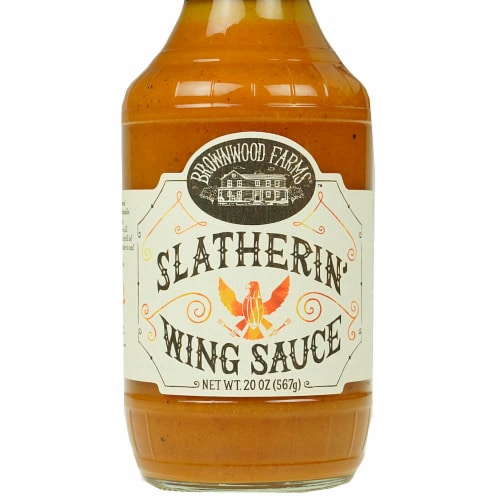 Brownwood Farms Good Slatherin' Wing Sauce Perspective: right
