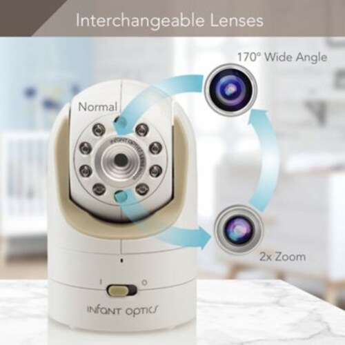 Infant Optics IFOB00ECHYTBI Video Baby Monitor w/Interchangeable