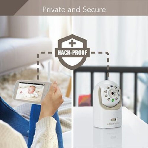 Infant Optics DXR 8 PRO 5 Inch Baby Monitor White Beige 1 unit