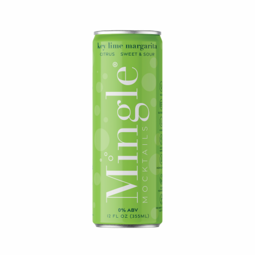 Mingle™ Mocktails Non-Alcoholic Key Lime Margarita Perspective: right