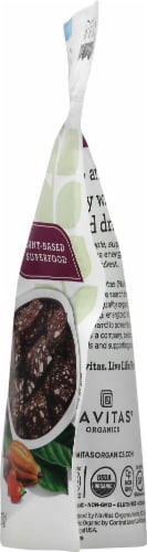 Navitas Naturals Cacao Goji Organic Power Snacks Perspective: right