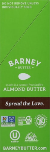 Barney Butter Crunchy Almond Butter Snack Packs Perspective: right