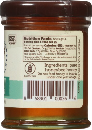 Savannah Bee Honey for Cheese Perspective: right
