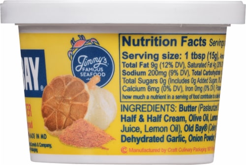 Old Bay® Garlic Butter Spread Perspective: right
