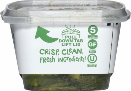 Grillo's® Pickles Sandwich Makers® Dill Pickle Slices Perspective: right