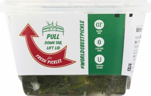 Grillo’s Pickles Hot Classic Dill Spears Perspective: right
