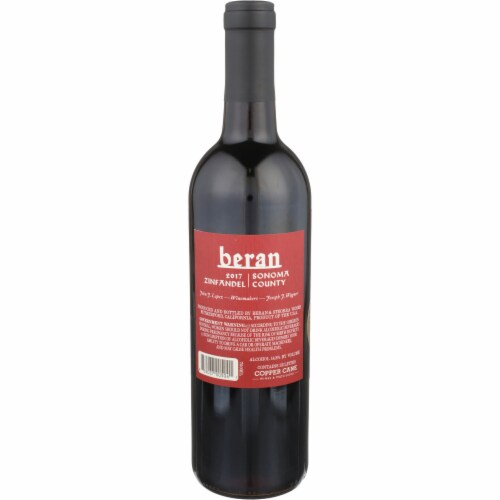 Beran Zinfandel California Red Wine Perspective: right