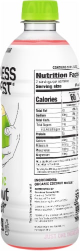Harmless Harvest® Organic Coconut Bottled Water Perspective: right