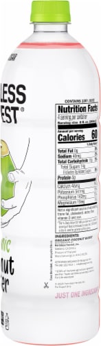 Harmless Harvest® Organic Coconut Bottled Water Perspective: right