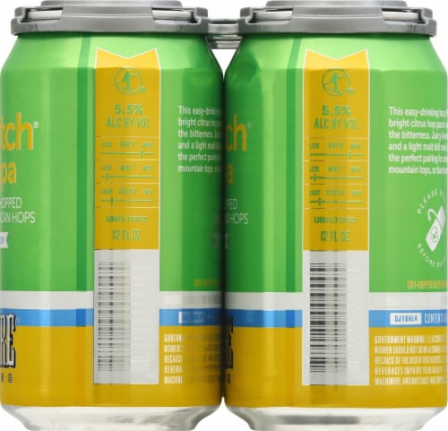 Hi-Wire Brewing Lo-Pitch Hazy IPA Perspective: right