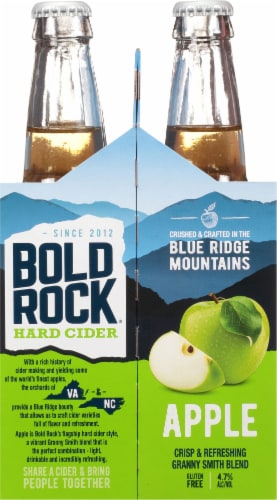 Bold Rock® Virginia Granny Smith Apple Hard Cider Perspective: right