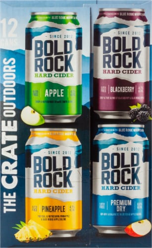Bold Rock The Crate Outdoors Hard Cider Variety Pack Perspective: right