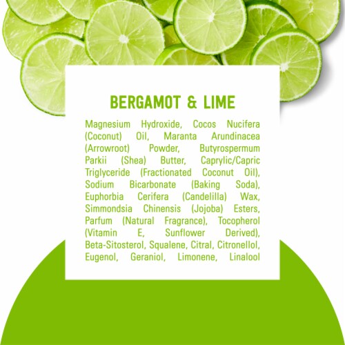 Schmidt's Aluminum Free Women's and Men's Natural Deodorant Stick Bergamot & Lime Perspective: right