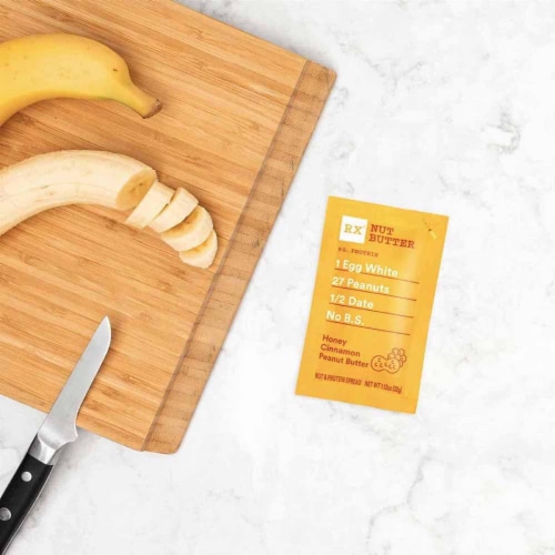 RX Nut Butter Honey Cinnamon Peanut Butter Perspective: right