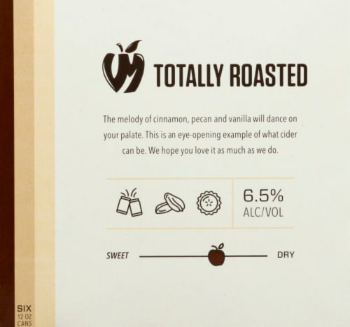 Vander Mill Totally Roasted Cider Perspective: right
