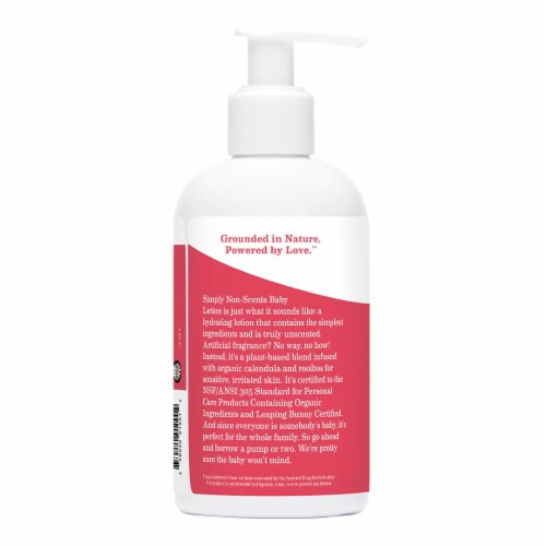 Earth Mama® Simply Non-Scents Baby Lotion Perspective: right