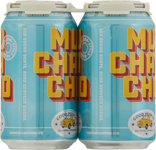 Good People Brewing Company Muchacho Mexican Style Lager Perspective: right