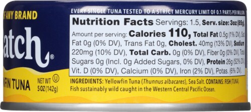 Safe Catch Ahi Wild Yellowfish Canned Tuna Perspective: right