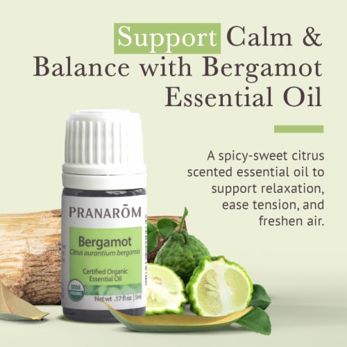Pranarom Bergamot Essential Oil Perspective: right
